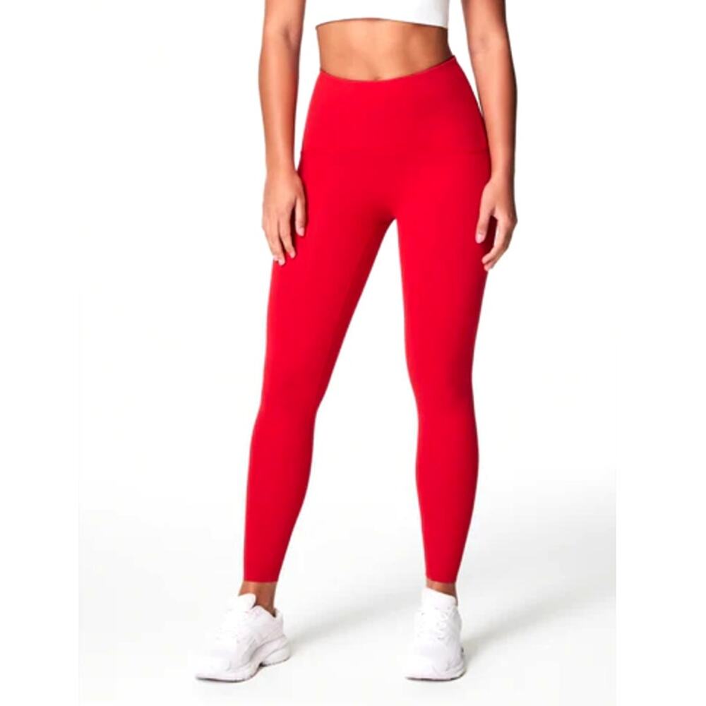 SPANX Women's Red Booty Boost Full-Length Leggings Size XS